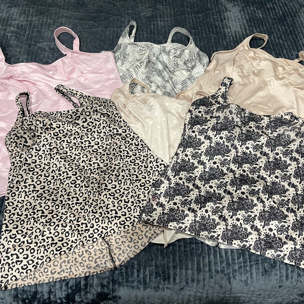 6 Ruby Ribbon Original Full Support Cami’s. All size 36.  4 style 444.